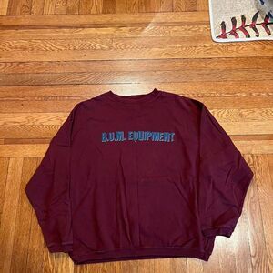 Vintage Bun equipment crew neck‎ sweatshirt
